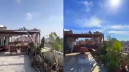 Gaza City before and after