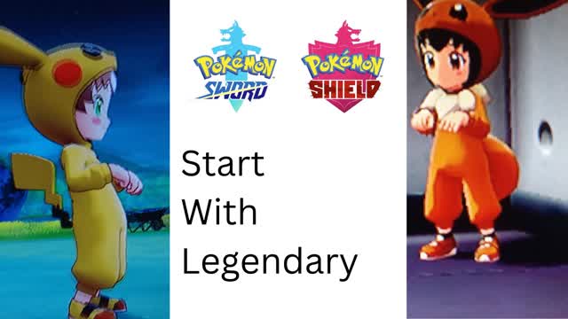 Start With Legendary Pokemon Pokémon Sword And Shield
