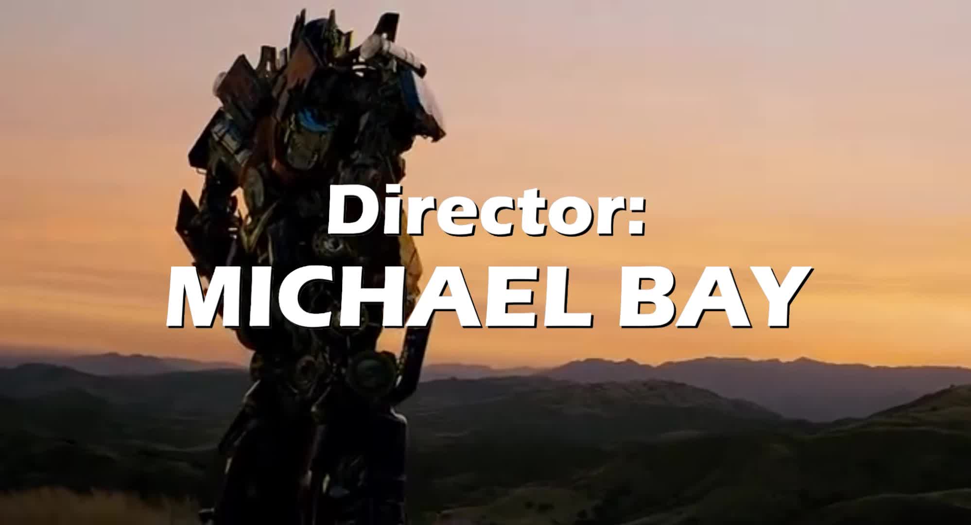 Michael Bay Transformers credits (G1 style) Michael Bay Transformers credits (G1 style)