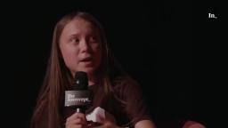 if we save the banks we save the world (funny) Greta Thunberg