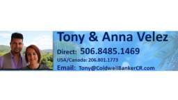 Tony and Anna Velez, Real Estate Agents | Best Homes in Costa Rica, Playas Del Coco