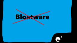 Removing Bloatware In Windows 7.
