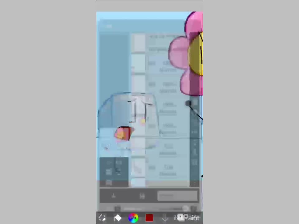 Ice Cube & Flower BFDI Speedpaint!