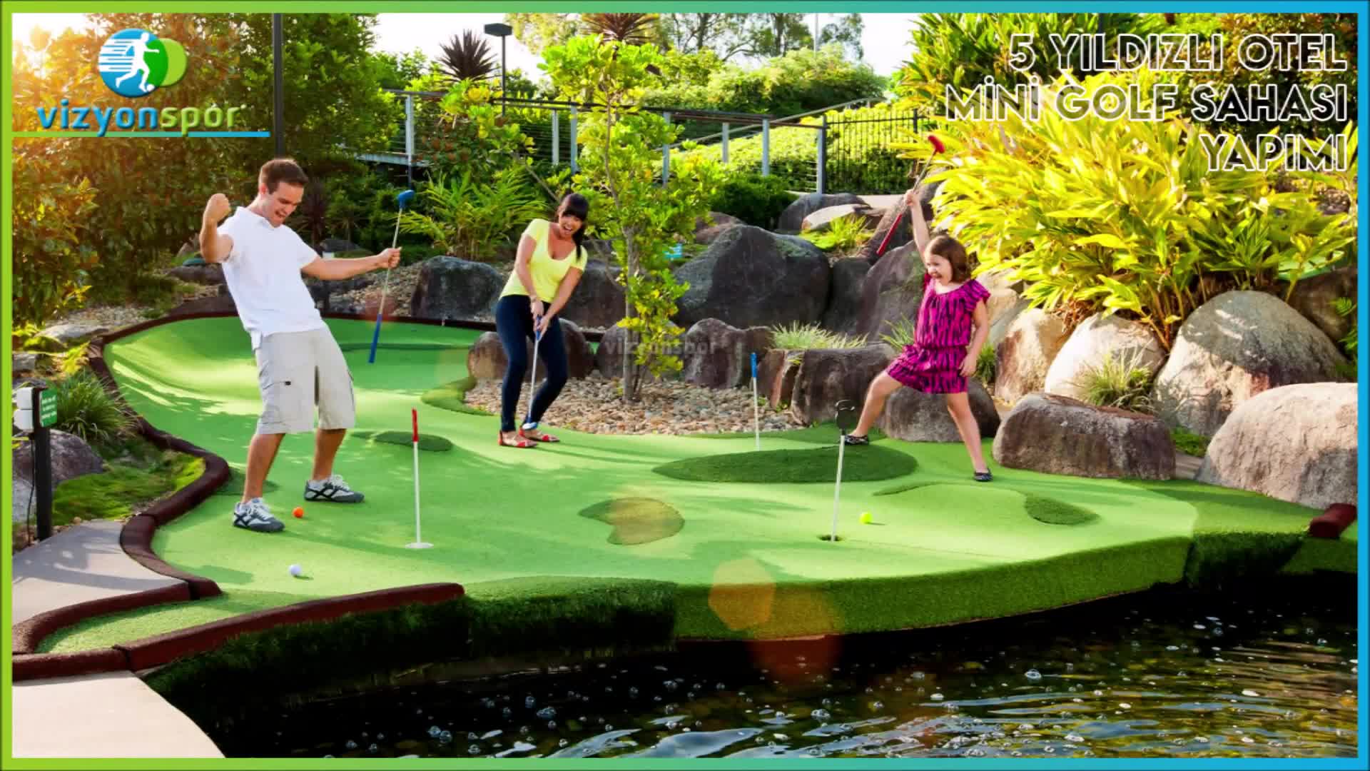 Golf Sahası Yapımı ve Maliyeti | Mini Golf Kortu | VizyonSpor