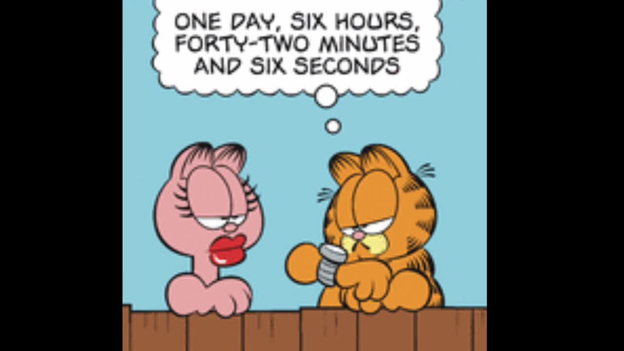 How Long was Garfield's Diet (Comic Dub)