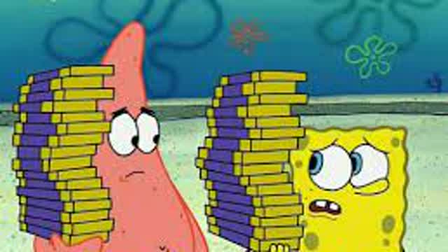 VidLii Poop: SpongeBob and Patrick try to sell turron.