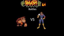 Super Smash Bros 64 Battles #49: Donkey Kong vs Captain Falcon