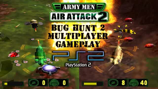 Army Men: Air Attack 2 - Bug Hunt 2 - Green vs Tan - PS2