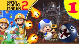 Super Mario Maker 2 (Niveles de subs) - #1 - Las 3 llaves del CASTILLO MALDITO