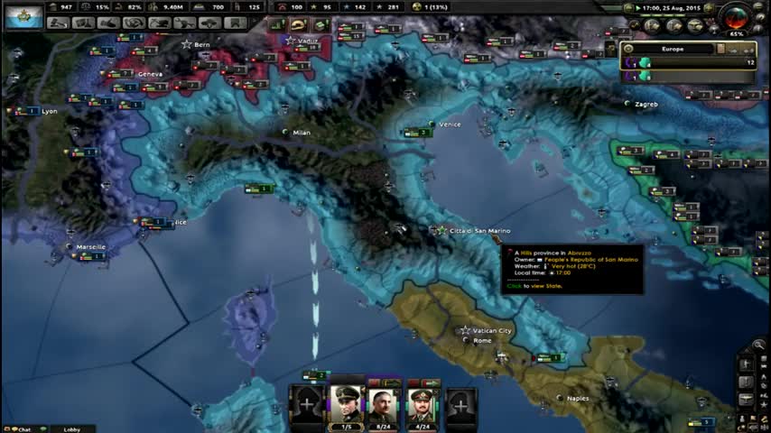 [HOI4 Cold War] #6 - Abbiamo rippato Gheddafi!! San Marino & Vaticano wGiacoxXenon