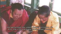 H.H. Dorje Chang Buddha III received congratulatory letter from H.H. Dharma King Dumu Quji H.H. Dorje Chang Buddha III received congratulatory letter from H.H. Dharma King Dumu Quji