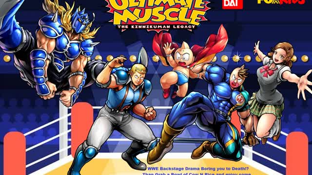 Ultimate Muscle: The Kinnikiman Legacy (English Dub Opening Intro) [High Quality]