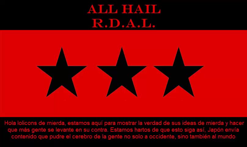 Presentacion de la Republica Democratica Anti-Lolicon