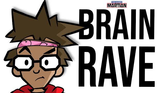 BRAIN RAVE (feat. Stevi The Demon) - (Your Favorite Martian music video)