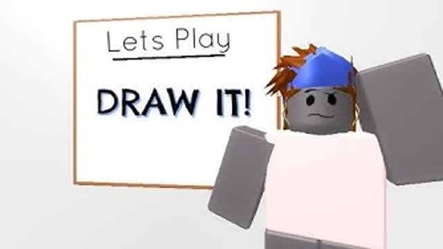 [Roblox Lets Play] Draw it!
