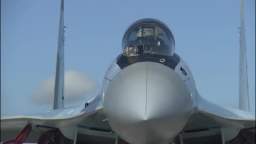 Air patrol by crews of Su-35S and Su-30SM Russian Aerospace Forces