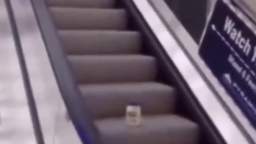 mayonnaise on an escalator