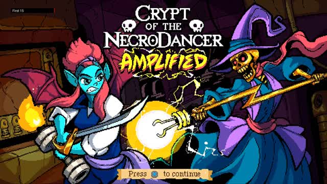 The First 15 Minutes of Crypt of the Necrodancer (Vita)