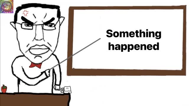 Something happened… (ww3?) Something happened… (ww3?)