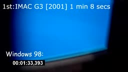 IMac G3 [1999] vs Windows 98 [1998/99]