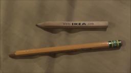 IKEA PENCIL VS REGULAR PENCIL