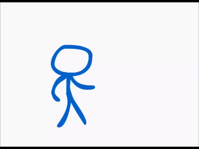 Stickman Fight - Blue VS Black