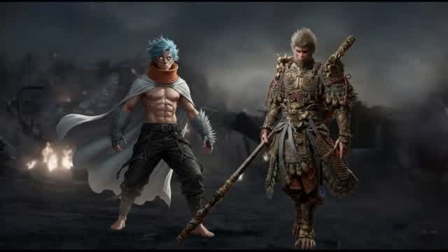 Sun wukong vs Bell (the death of wukong) black myth wukong español latino Seedance 2.0