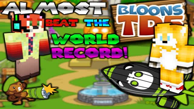 ALMOST BEAT THE BLOONS TD5 WORLD RECORD!!!!