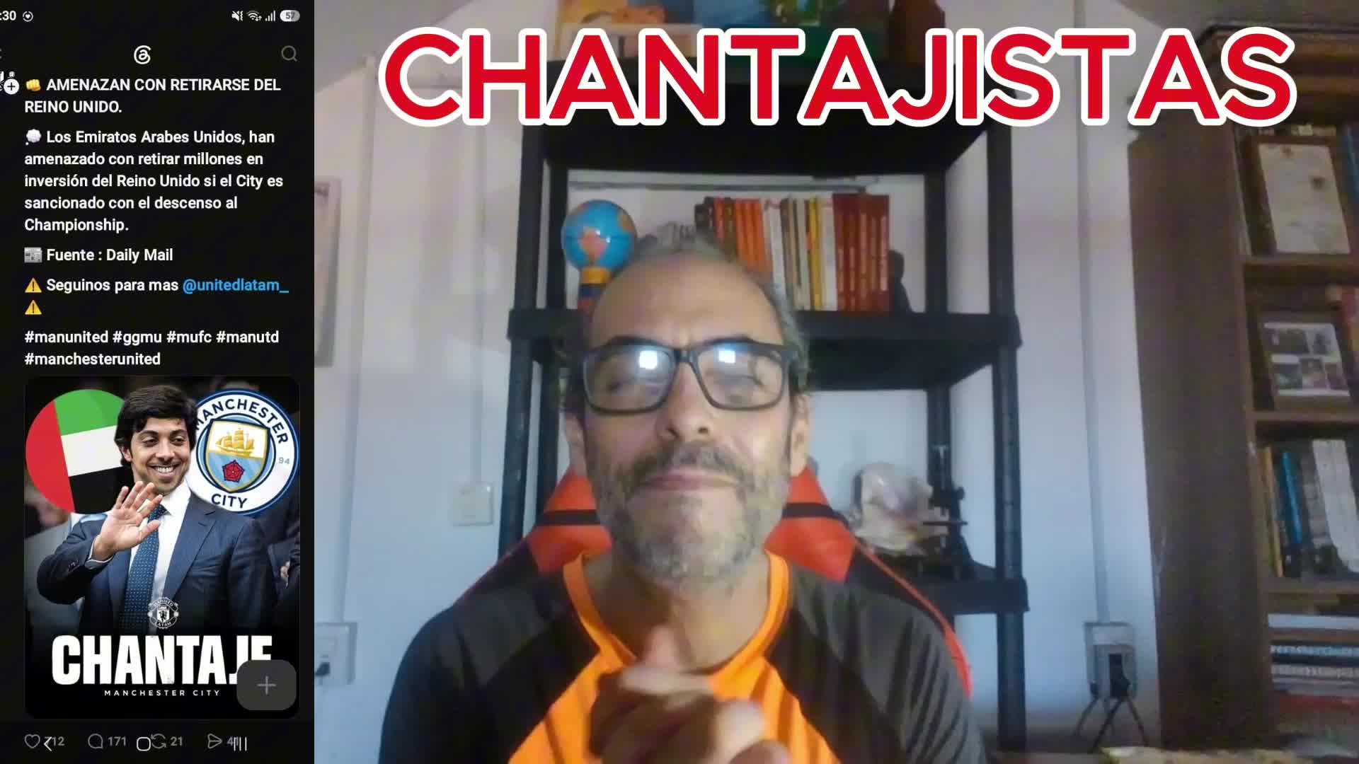 Los Emiratos chantajean al Reino Unido