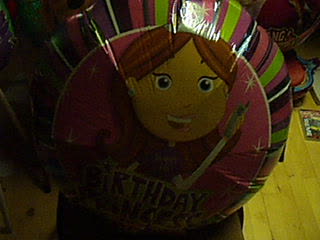 2004 Princess Mylar Balloon
