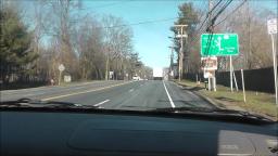 DRIVING ON JERIHO TURNPIKE FROM WOODBURY TO HUNTINGTON STATION