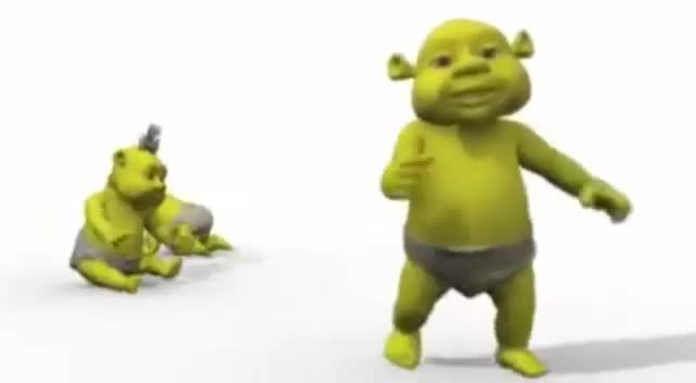 shrek's babies dancing