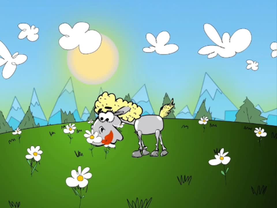 KOŃ RAFAŁ (HD) - Końskie zaloty, Wróżka, Manikjur