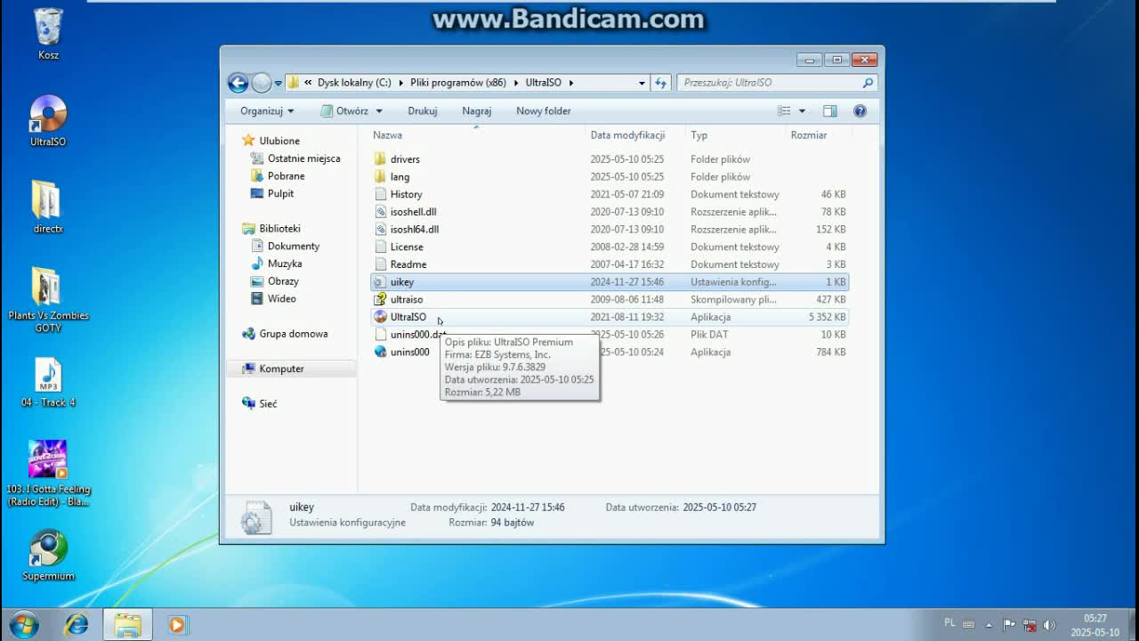 UltraISO 9.7 z kluczem LINK W OPISIE!!!