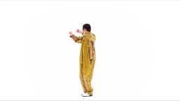 funny japanese man dancing