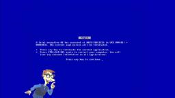 Drew Pickles Goes To The Blue Screen of Death
