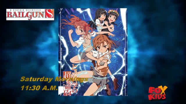 A Certain Scientific RailGun S (Railgun Season 2) Fan Made Fox Kids Commercial Promo