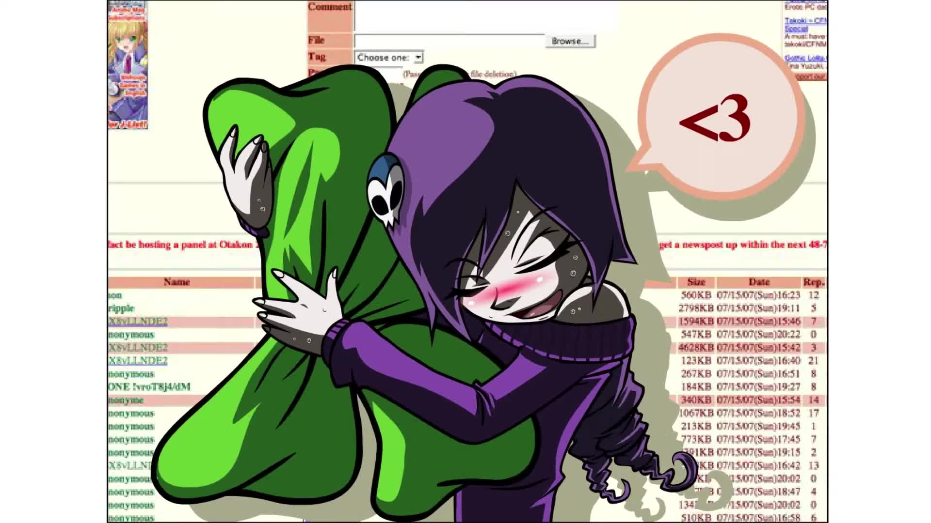 old 4chan flash animation - LoveLove