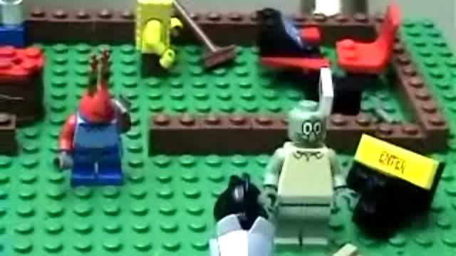 Lego Spongebob - Bad day