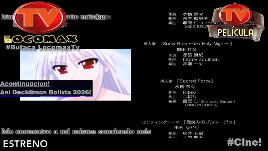 LocomaxTv Bolivia Anime Marzo 2026