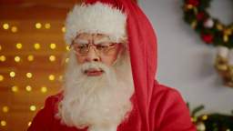 An American video with a shocked Santa reading childrens letters is spreading online. Among the req