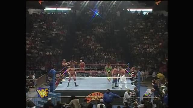Survivor Series 1995 - 4 vs. 4 Elimination Tag Team Match Survivor Series 1995 - 4 vs. 4 Elimination Tag Team Match