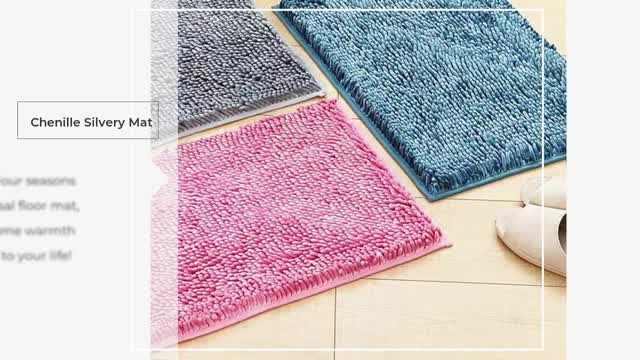 Quality chenille bath rug Manufacturer |