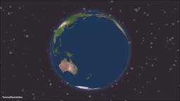 No distance between two points across the Earths surface is truly flat