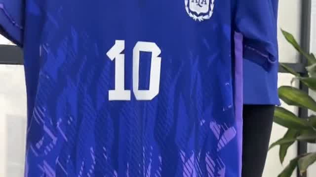 Argentina Messi 2022 Camiseta de la 2ª equipación 3 estrellas - camisetasclubes.com