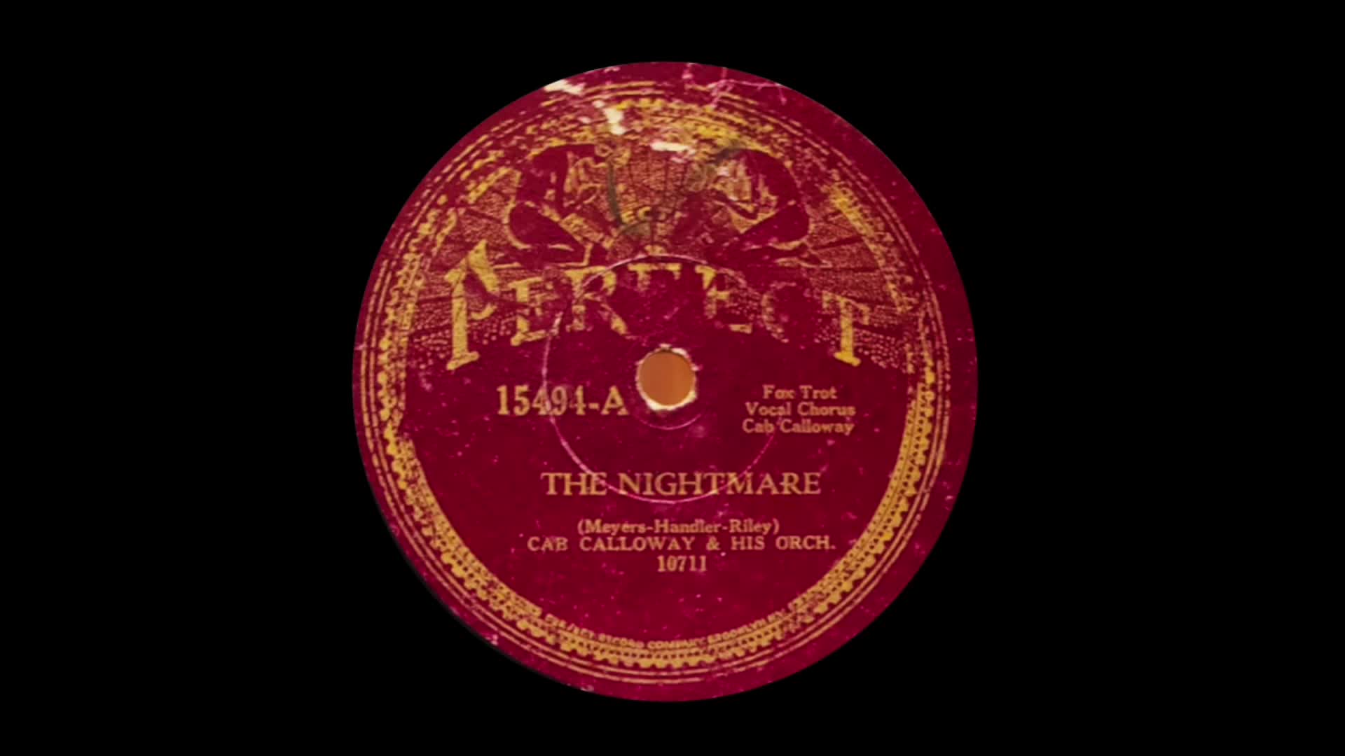The Nightmare — Cab Calloway And His Orchestra (1931)