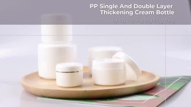 PP Single And Double Layer Thickening Cream Bottle