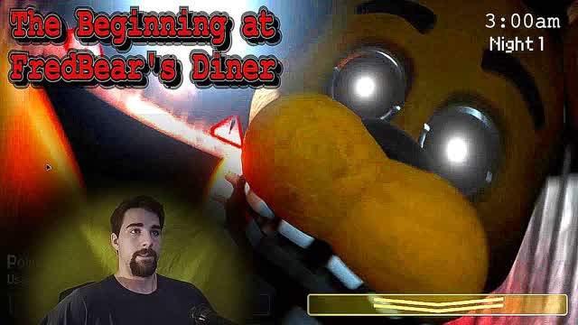 The Beginning At FredBear's Diner (Version: 0.1.0) - FNAF 1 & FNAF 2 combined - Part 1