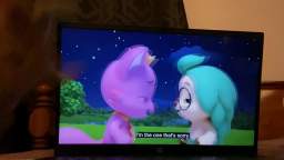Mr. Horns watches pinkfong wonderstar 12