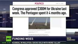 The Pentagon had to apologize for the fact that the $300 million allocated by the United States for 